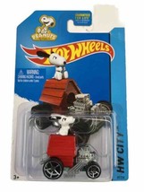 Hot Wheels HW City Peanuts Snoopy On Dog House Hot Rod - $4.99