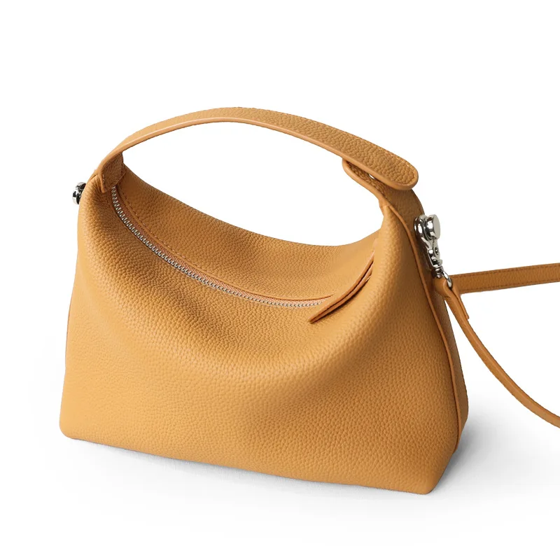 Men s bag female luxury soft genuine leather handbag lady fashion daily casual shoulder thumb200