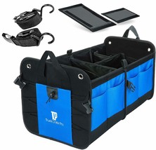Collapsible Trunk Organizer Heavy Duty Truck SUV Grocery Storage Cargo Crate New - £38.45 GBP