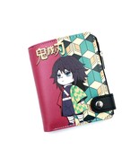 Anime Demon  Kimetsu No Yaiba Soft Button Wallet Hashibira Inosuke Zippe... - £11.28 GBP