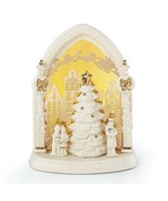 Lenox Illuminations Lighted Christmas Tree Carolers Figurine Town Square... - $124.12 CAD