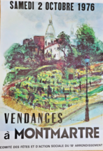 Vintage Per Montmartre - Originale Poster – Very Raro - Manifesto - 1976 - £117.62 GBP
