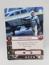 X-Wing Miniatures Horton Slam Alt Art Promo Card - £5.34 GBP