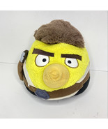 Angry Birds Star Wars Plush Yellow Bird As Han Solo Stuffed Animal 9&quot; - £10.57 GBP