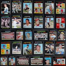 1971 Topps Baseball Cards Complete Your Set U You Pick From List 15-643 - $1.49+