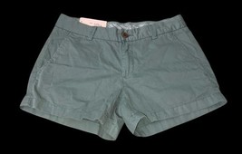 UNIQLO Women’s Chino Micro Shorts Green Size 0 New With Tags Casual Summer - $279.41 MXN