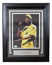 Snoop Dogg Signed Framed 8x10 Photo JSA GG81301 - £189.39 GBP