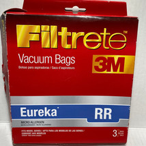 Filtrete 3M Vacuum Cleaner Bag Eureka Style RR Micro Allergen 4800 2 Pkg... - £7.03 GBP