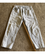VTG Levi&#39;s Jeans Mens 31x24 Gray Rare 501-0656 USA Made 70s 80s Tag - $108.90