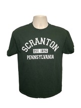 Scranton Pennsylvania est 1856 Adult Medium Green TShirt - $334.55 MXN