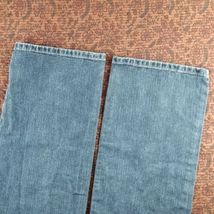 Haggar Enterprise WPL386 Men's Cotton Dark Wash Relaxed Fit Zip Jeans 36 x 32 image 3