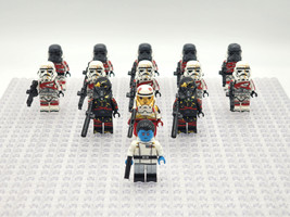 14pcs Star Wars Grand Admiral Thrawn&#39;s guard Enoch Night Trooper Minifigures Set - £22.37 GBP