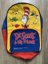 1997 Dr. Suess &amp; His Friends Childrens Bookbag Backpack - £14.48 GBP