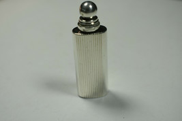 Tiffany &amp; Co. Oval Grooved Mini Perfume Bottle Handbag Size Sterling Sil... - $400.60