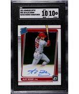2021 DONRUSS OPTICALEC BOHM RATED ROOKIE AUTO SIG. RRS-AB MLB Phillies S... - $148.50