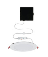 Globe Electric Ultra Slim 6 in. Color Selectable Canless Recessed LED Ki... - $21.59 CAD