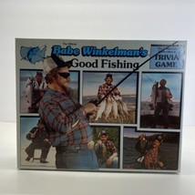 1986 Babe Winkelman&#39;s Good Fishing Fisherman&#39;s Trivia Board Game COMPLET... - £7.64 GBP