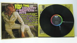 Promo Various Artists Sing The Top Country &amp; Western Hits Printed Words ... - $22.95