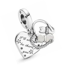 Cats and Hearts Dangle Charm - £169.92 GBP
