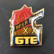 Super Bowl 21 1986 GTE Rose XXI Pin Hat Lapel - £11.84 GBP