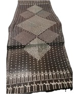 Black Silver Sequin-Like Table Runner Or Table Cloth - 90x27” Diamonds/C... - $463.17 MXN