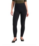 Matty M Womens Leggings Black High-Rise Pull-On Stretch Slim Fit Live-In - $56.12 CAD
