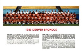 1983 DENVER BRONCOS 8X10 TEAM PHOTO PICTURE NFL FOOTBALL - £3.94 GBP