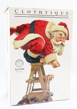 VINTAGE in BOX Clothtique Santa Possible Dreams Collection #3598 - £101.19 GBP