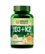 Vitamin D3 600 IU + K2 as MK7 Supplement | Supports Stronger Immunity &amp; ... - £28.15 GBP
