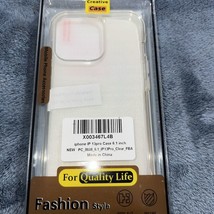 iPhone 13 Pro Case Clear Shockproof - $2.05