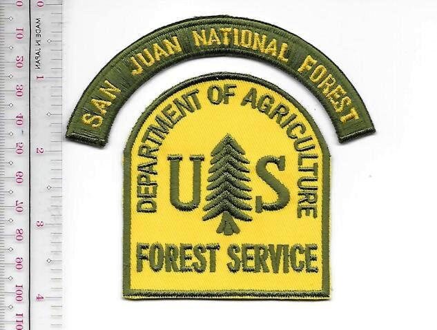National Forest USFS Colorado San Juan National Forest US Forest Service... - $9.99