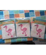 Set of 3 Inflatable Flamingos--24½" tall--New in Package - $3.50