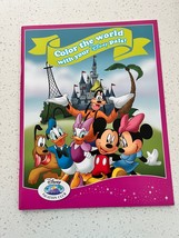Disney Vacation Club Coloring Book 12 Pages Rare NEW - £22.30 GBP