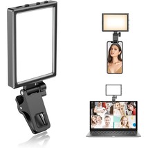 Rechargeable Selfie Light With Clip And Adapter For Phone&amp;Camera-Perfect... - $62.99