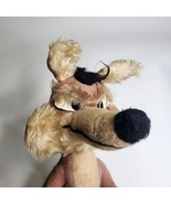 Wile E Coyote Warner Bros 1971 Mighty Star 21&quot; Looney Tunes Plush Wired ... - $1,660.83 MXN