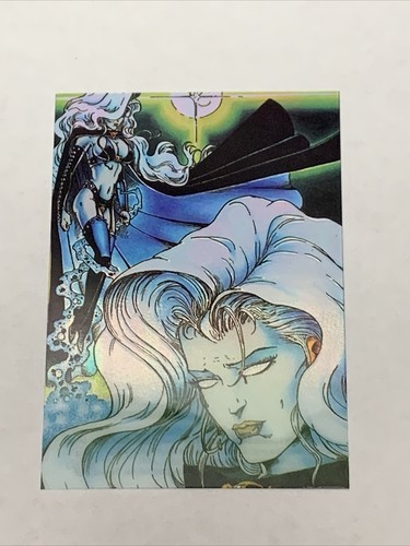 Lady Death Series 2 Chase Card 4 (of 5) Chaos Krome 1995 Clearchrome CV JD - $14.85