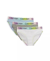 CALVIN KLEIN Big Girls Bikini Set, 3 Piece Underwear Smal(6-6X) - £14.20 GBP