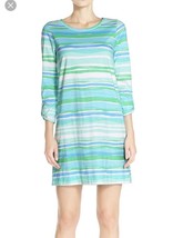 Lilly Pulitzer NWT  Linden Dress Seaspray Blu Blue Sea Stripe Size Medium M - £49.04 GBP