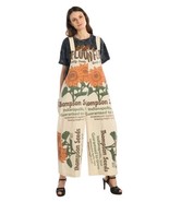Flour Sack SUNFLOWER Overalls W/ Straps Hippie Cottage Core Boho Size X-... - $2,091.03 MXN