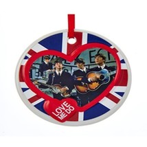 The Beatles - Beatles Love Me Do Disc Porcelain Ornament - $28.66