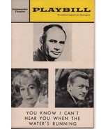 Ambassador Theatre Playbill You know I can&#39;t hear you when the water is ... - $9.20 CAD