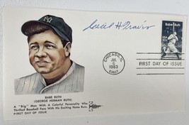 Cecil Travis Signed Autographed Vintage Babe Ruth First Day Cover FDC - £31.59 GBP