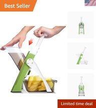 Safe Mandoline Slicer, Multi Vegetable Chopper, Potato Slicer for Kitche... - $61.46