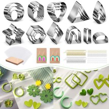 217Pcs Polymer Clay Cutters Set, 27 Pcs 11 Shapes Clay Cutter Tools Kit ... - $16.48