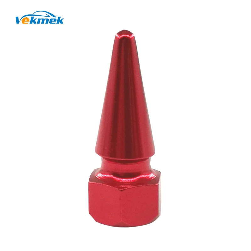 4pcs Cone Aluminum Tire Valve Caps for Car Bike Motorcycle Alloy Valve Stem Cove - £37.88 GBP