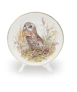 Royal Grafton Decor Plate, Porcelain The Owl Collection, Fine China, Vin... - $44.85