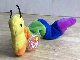 Inch the Inchworm w/ Yarn Antennae Beanie Baby Excellent Condition - $7.45