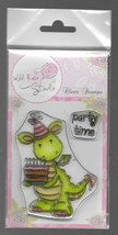 Wild Rose Studio. Party Fergus Stamp Set. Ref:038. Stamping Cardmaking Crafts - £4.93 GBP