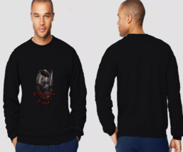 bloodborne hollow moon Black Men Pullover Sweatshirt - £25.88 GBP