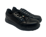 Dakota Men&#39;s Lace-Up Steel Toe Sport Oxford Shoe 3105 Black Leather Size... - $56.99